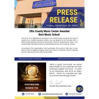 Ellis County Music Center Awarded Best Music Center