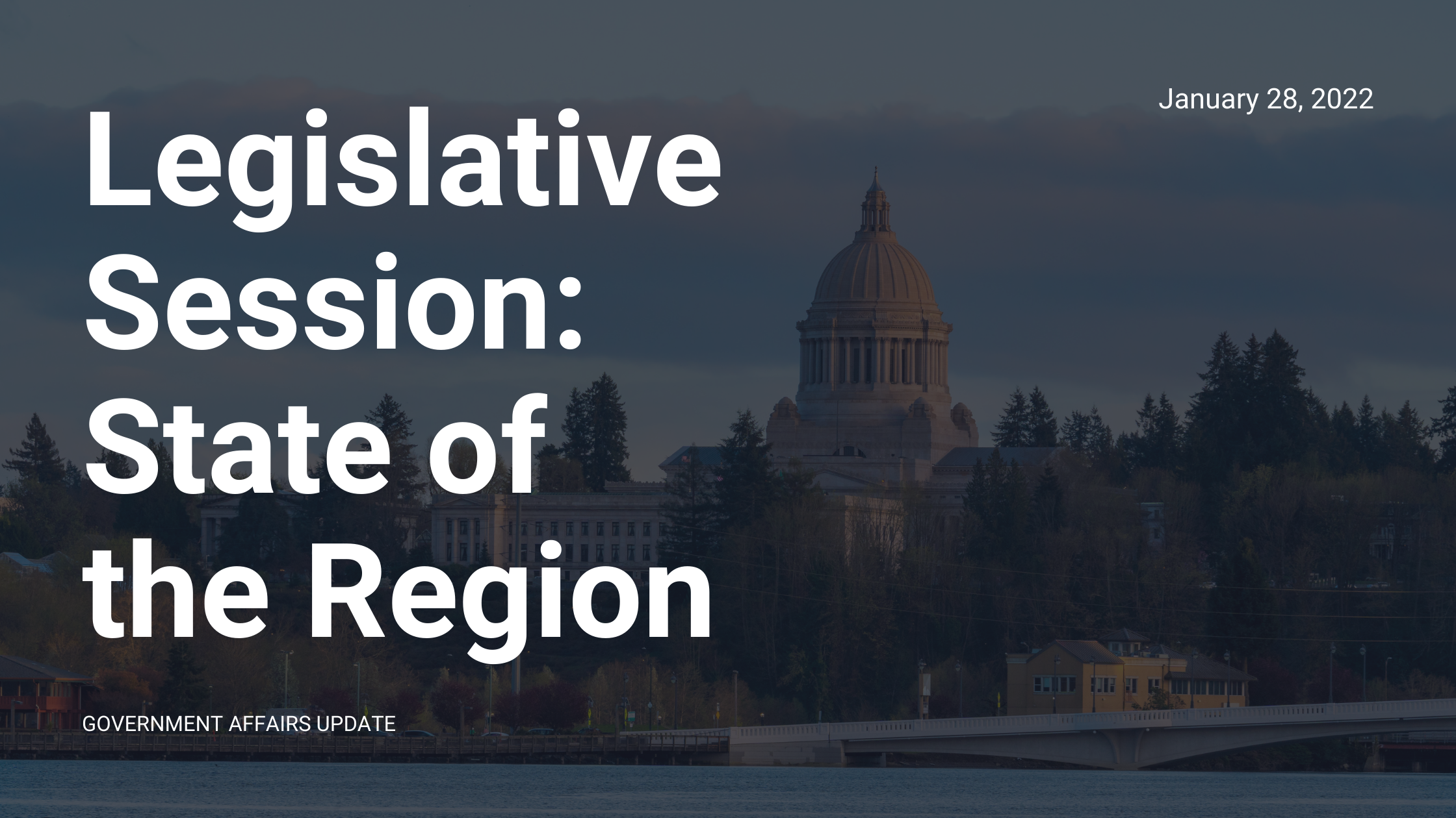 Image for Legislative Session Updates: State of the Region