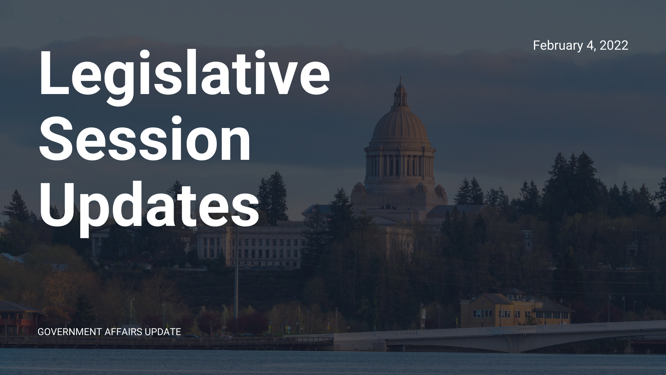 Legislative Session Updates: State of the Region Event