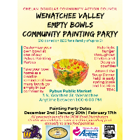 Wenatchee Valley Empty Bowls Community Painting Party