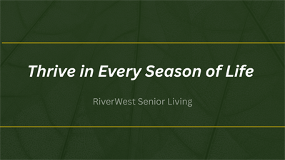 RiverWest Retirement Community
