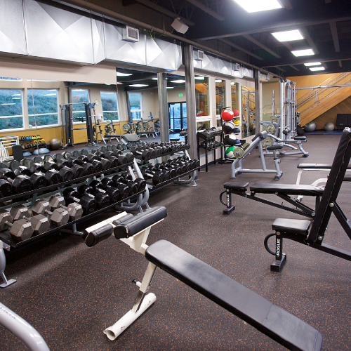 Wenatchee Racquet & Athletic Club Weight Room