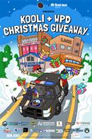 Kooli the Kool World Mascot x Wilmington Police Department unite for a Citywide Christmas Giveaway Tour.
