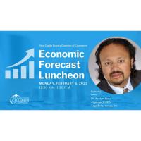 NEW CASTLE COUNTY CHAMBER OF COMMERCE’S 16TH ANNUAL ECONOMIC FORECAST LUNCHEON “SHOW ME THE MONEY (SUPPLY)” FEATURING WITTY ECONOMIST DR. ANIRBAN BASU 
