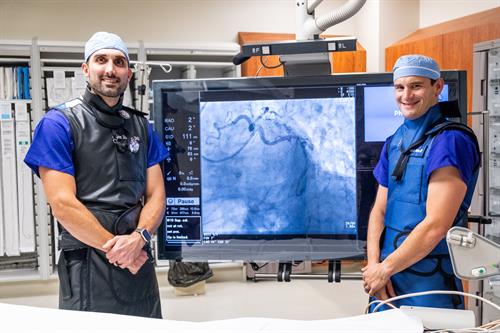 KCH provides comprehensive cardiovascular care, inlcuding our two new cardiologists who recently joined the team, Dr. Som Baily (left) and Dr. Alex Wallner (right).  