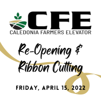 Caledonia Farmers Elevator Store Re-Opening and Ribbon Cutting