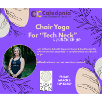 Chair Yoga for "Tech Neck" + Lunch To Go 3/6/2026