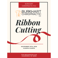 Burkhart Chiropractic Grand Re-opening Ribbon Cutting