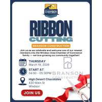 Ribbon Cutting - Twin Staves