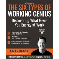 6 Types of Working Genius for Marketplace Leaders & Teams