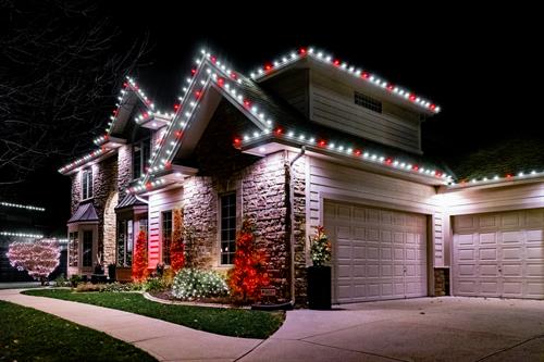 Candy Cane Holiday Lights