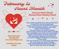 February is National Heart Month