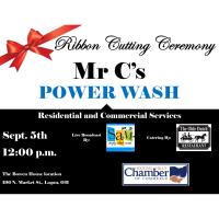 Ribbon Cutting Ceremony-Mr C's Power Wash