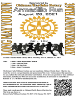 39th Annual Rotary Armadillo Run