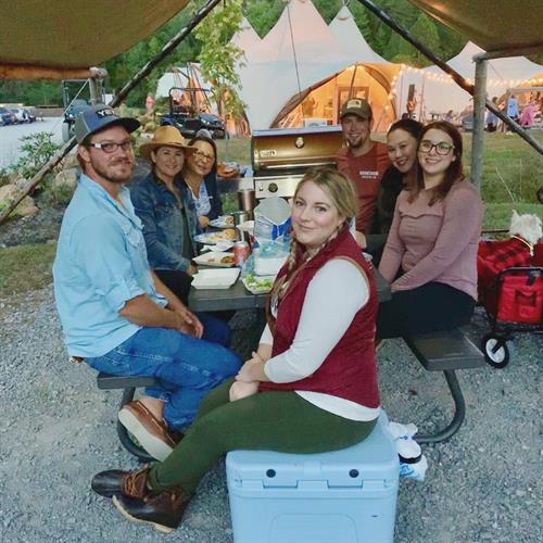 Sunbelt Staffing Camping Trip 