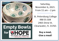 Empty Bowls for Hope Villages of America