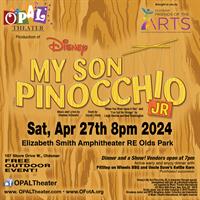 News Release: 4/2/2024 OPAL Theater Disney's My Son Pinocchio Jr April 27