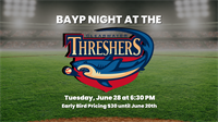 BAYP Night at the Threshers Game!