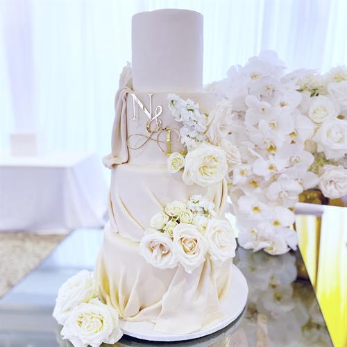 Four tier Wedding Cake