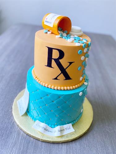 Pharmacy Graduation Cake
