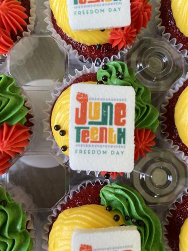 Juneteenth Cupcakes Juneteenth Cupcakes