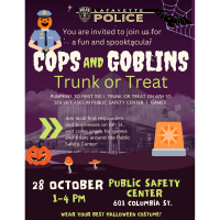 Cops and Goblins Trunk or Treat