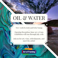 "Oil & Water" Art Gallery Opening Reception