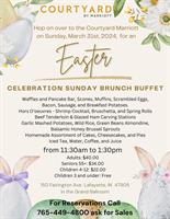 Easter Brunch at the Courtyard