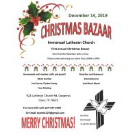 Christmas Bazaar at Immanuel Lutheran Church