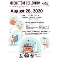 COVID-19 Mobile Testing Centers