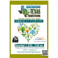 KCCB Texas Arbor Day Community Planting