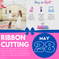 Ribbon Cutting for Lil Blessings 4D/HD Ultrasound