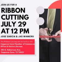 Ribbon Cutting - Jag Winners