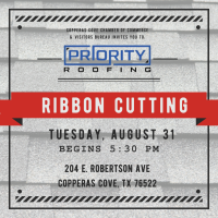 Ribbon Cutting - Priority Roofing