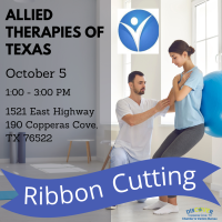 Ribbon Cutting- Allied Therapies 