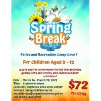 Copperas Cove Parks & Rec Spring Break Camp