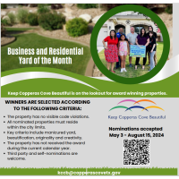 and Residential Yard of the Month Awards Program