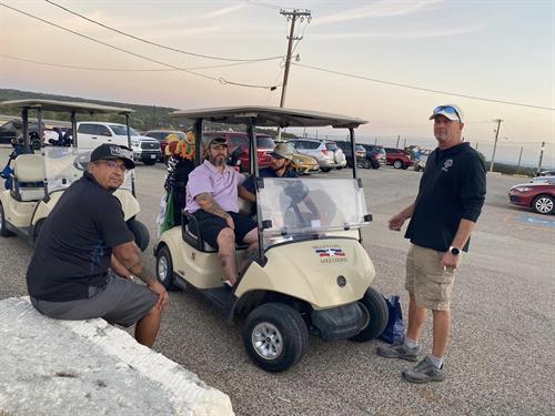 Fall 2022 Golf Classic-Golfers prepare to head to the course.