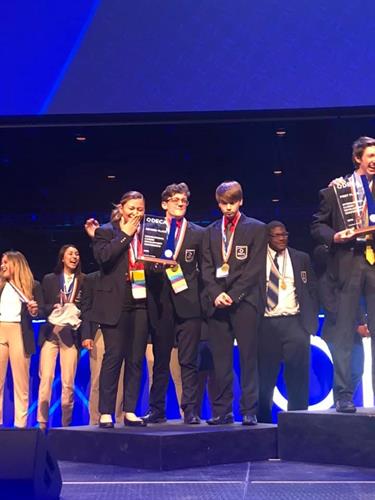 2019 CCHS DECA ICDC 2nd Place International Winners 2019 CCHS DECA ICDC 2nd Place International Winners