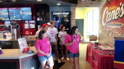 CCHS DECA Volunteering for the Central Texas Pink Warrior Angels Fundraiser for Connors Scholarship CCHS DECA Volunteering for the Central Texas Pink Warrior Angels Fundraiser for Connors Scholarship