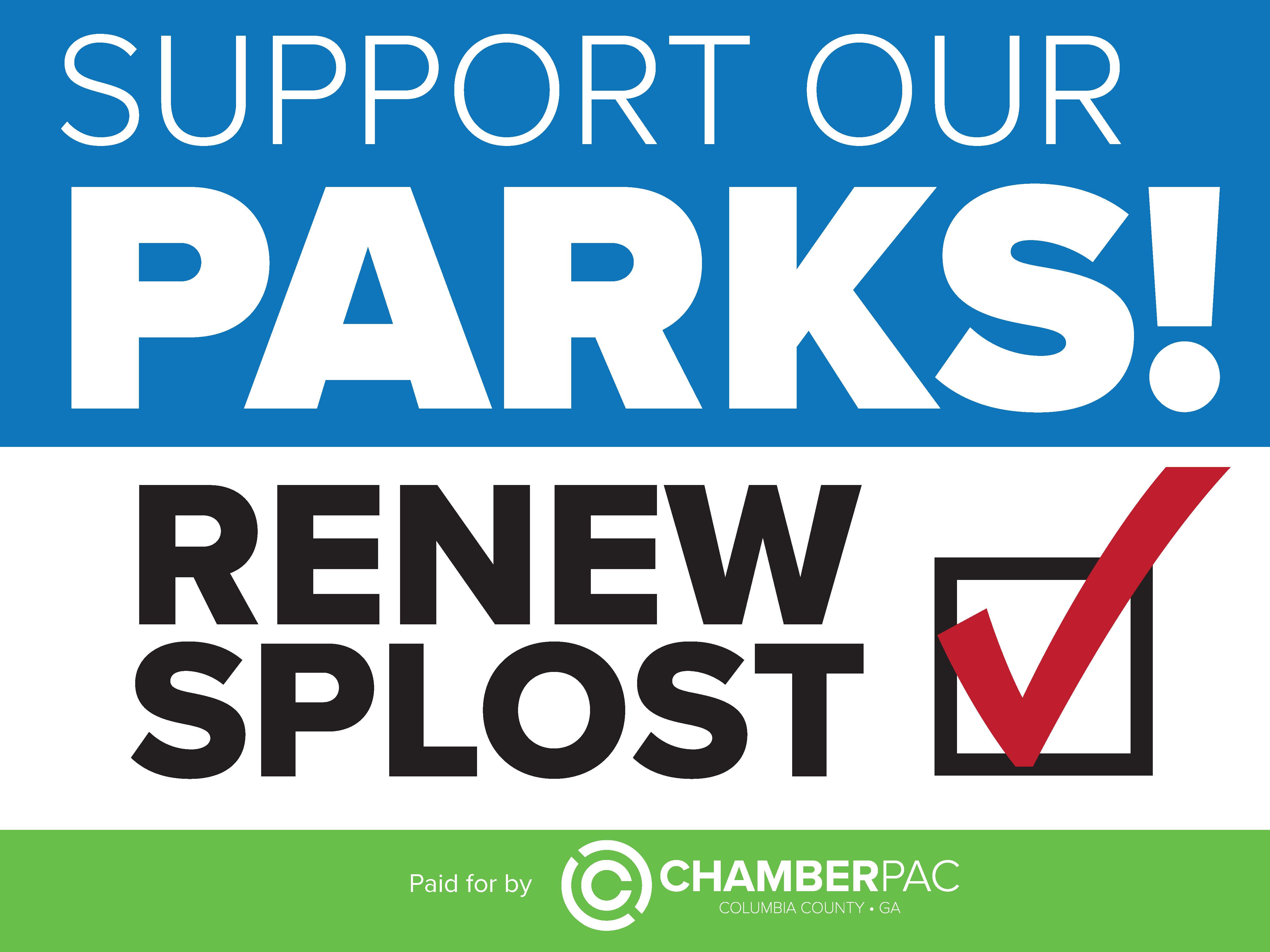 Image for ChamberPAC: Vote YES on SPLOST!