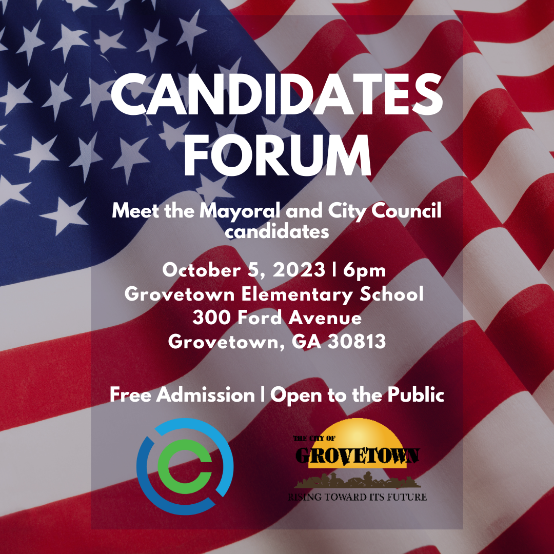 Image for Get Informed, Get Involved: City of Grovetown's Candidates Forum