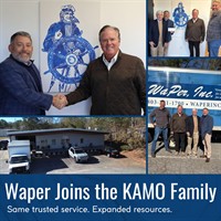 KAMO Announces Acquisition of Waper, Strengthening Service and Resources for Customers in Columbia, SC