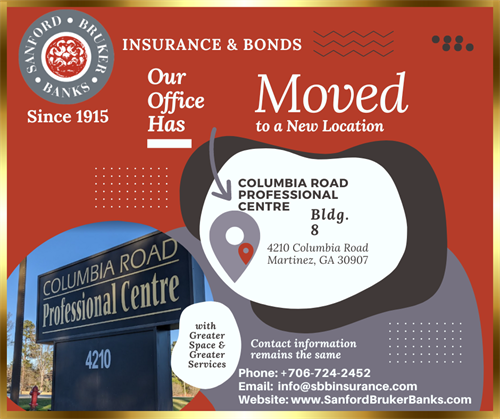 BIG NEWS! WE HAVE MOVED OUR OFFICE TO COLUMBIA COUNTY!!
