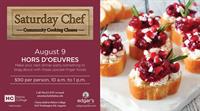 Saturday Chef Community Cooking Class - Hors D'oeuvres
