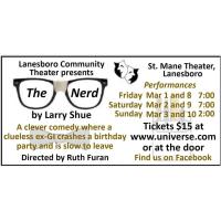 Lanesboro Community Theatre Presents: The Nerd by Larry Shue