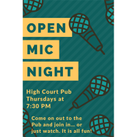 Open Mic Night at High Court Pub