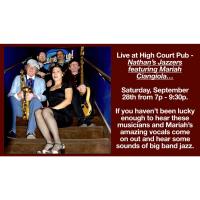 Live Music at the High Court Pub! Nathans Jazzers w/Mariah Ciangiola!!