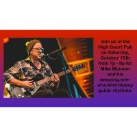 Live Music at the High Court Pub! Mike Munson!