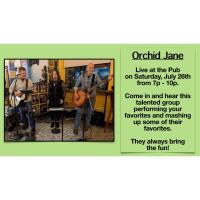 Live Music at the High Court Pub! Orchid Jane!